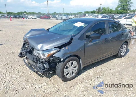 2021 Nissan Versa S Xtronic Cvt z USA, uszkodzony, nr VIN 3N1CN8DV9ML920174
